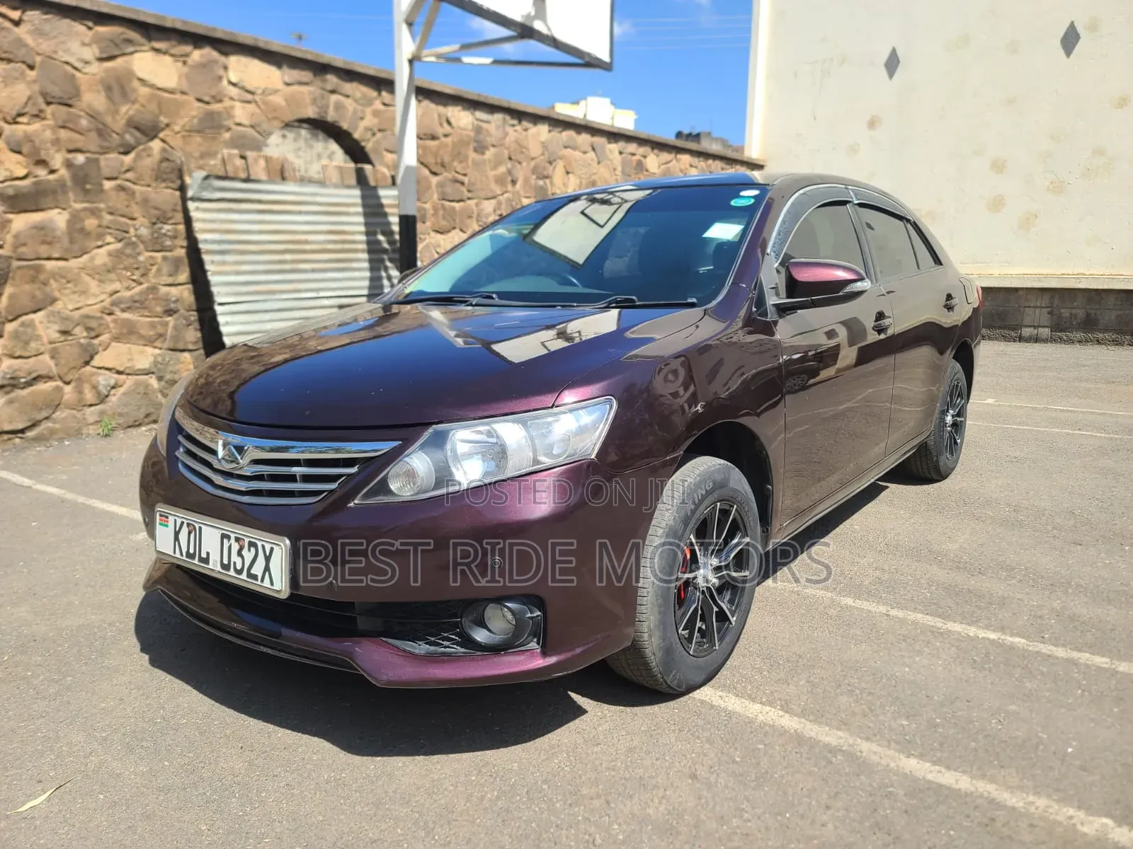 Toyota Allion 2016 Burgundy