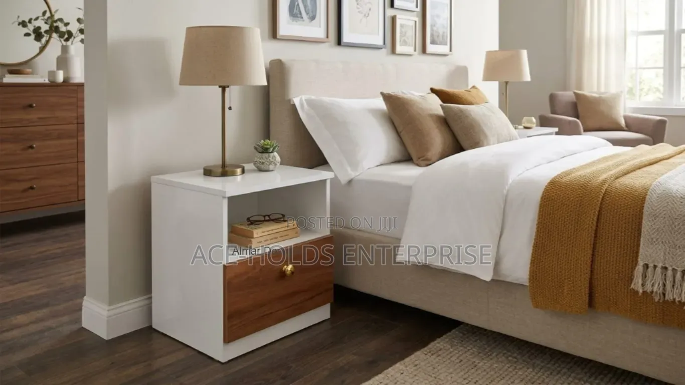 Sparrow Bedside Drawers - Durable Laminated Particle Board