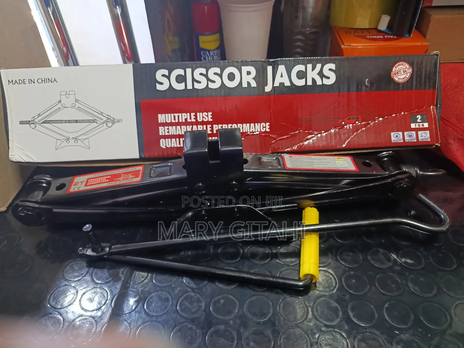 Scissors Jacks 2tonne Heavy Duty