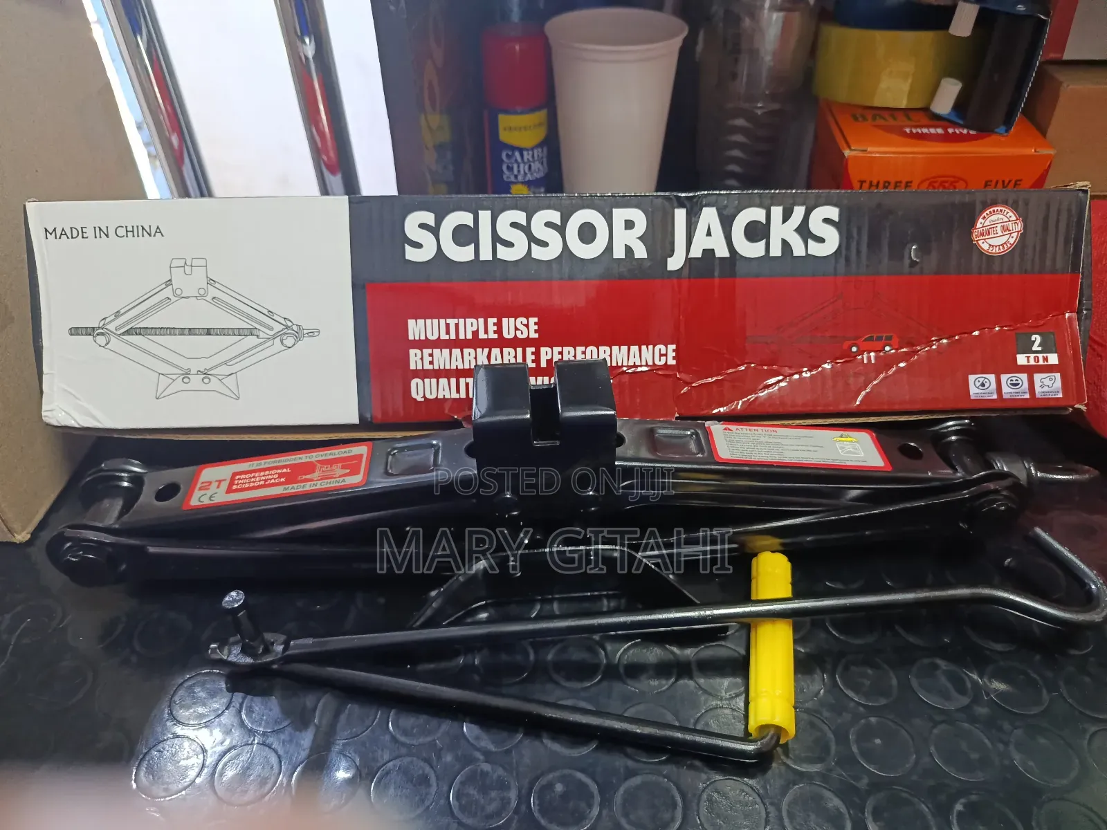 Scissors Jacks 2tonne Heavy Duty