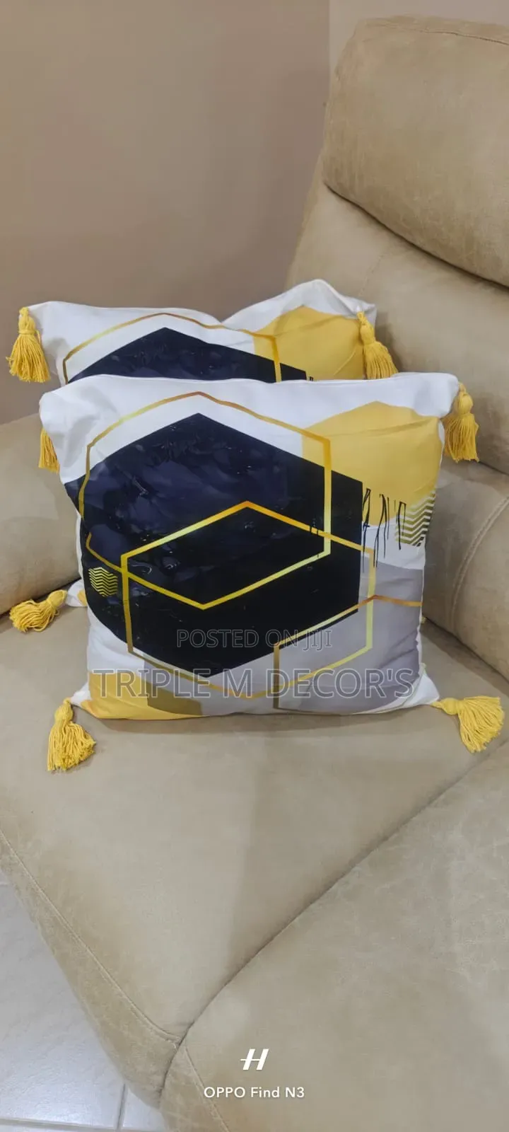 Elegant Semi Boho Pillow Cases for Couch, Sofa & Bedroom