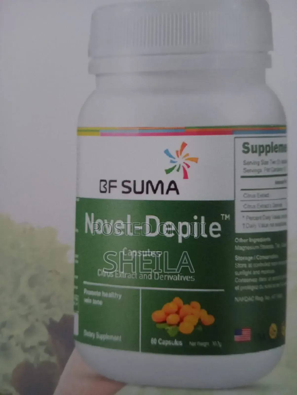 Novel Depile,Citrus Extract Derivate.
