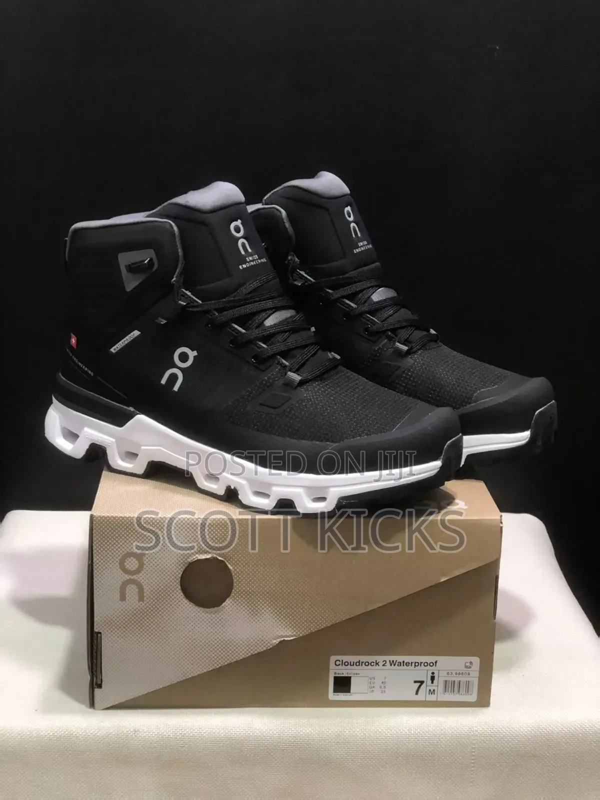 On Cloudrock 2 Waterproof Hiking Boots