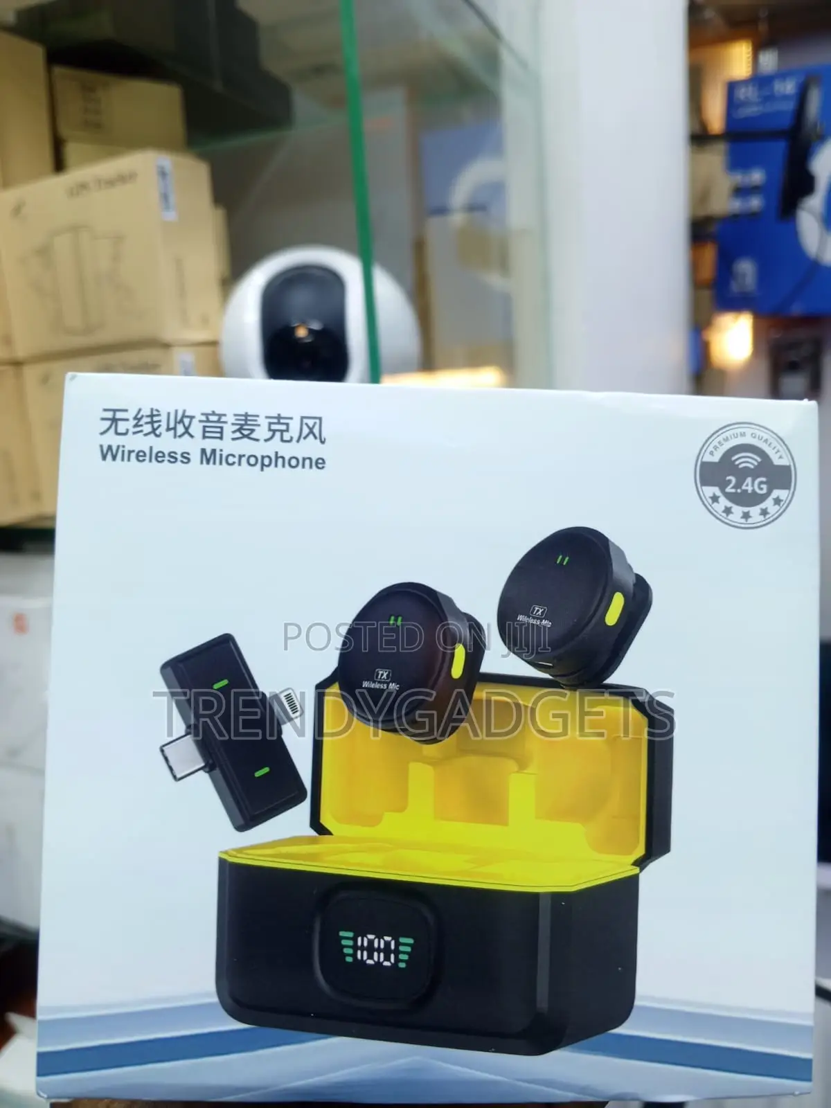 Q9 Dual Wireless Lavalier Microphone With Noise Cancellation