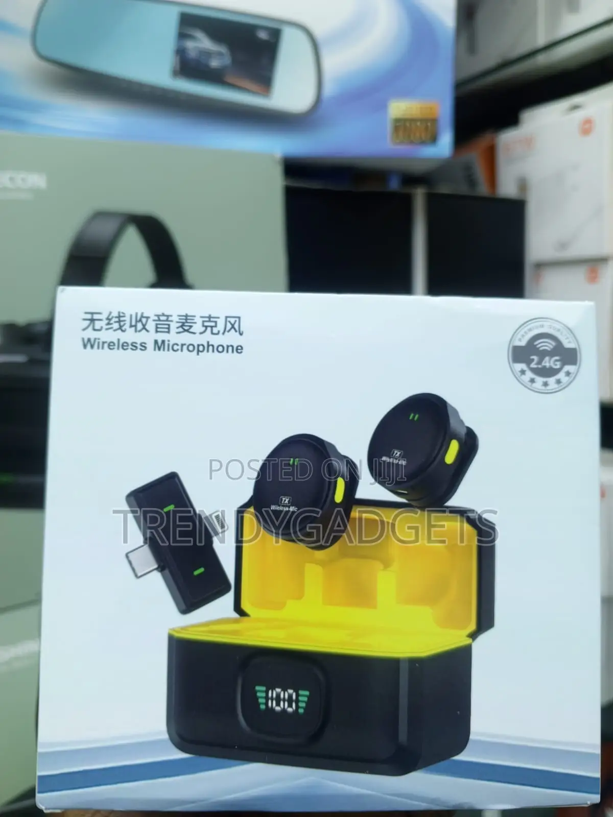 Q9 Dual Wireless Lavalier Microphone With Noise Cancellation