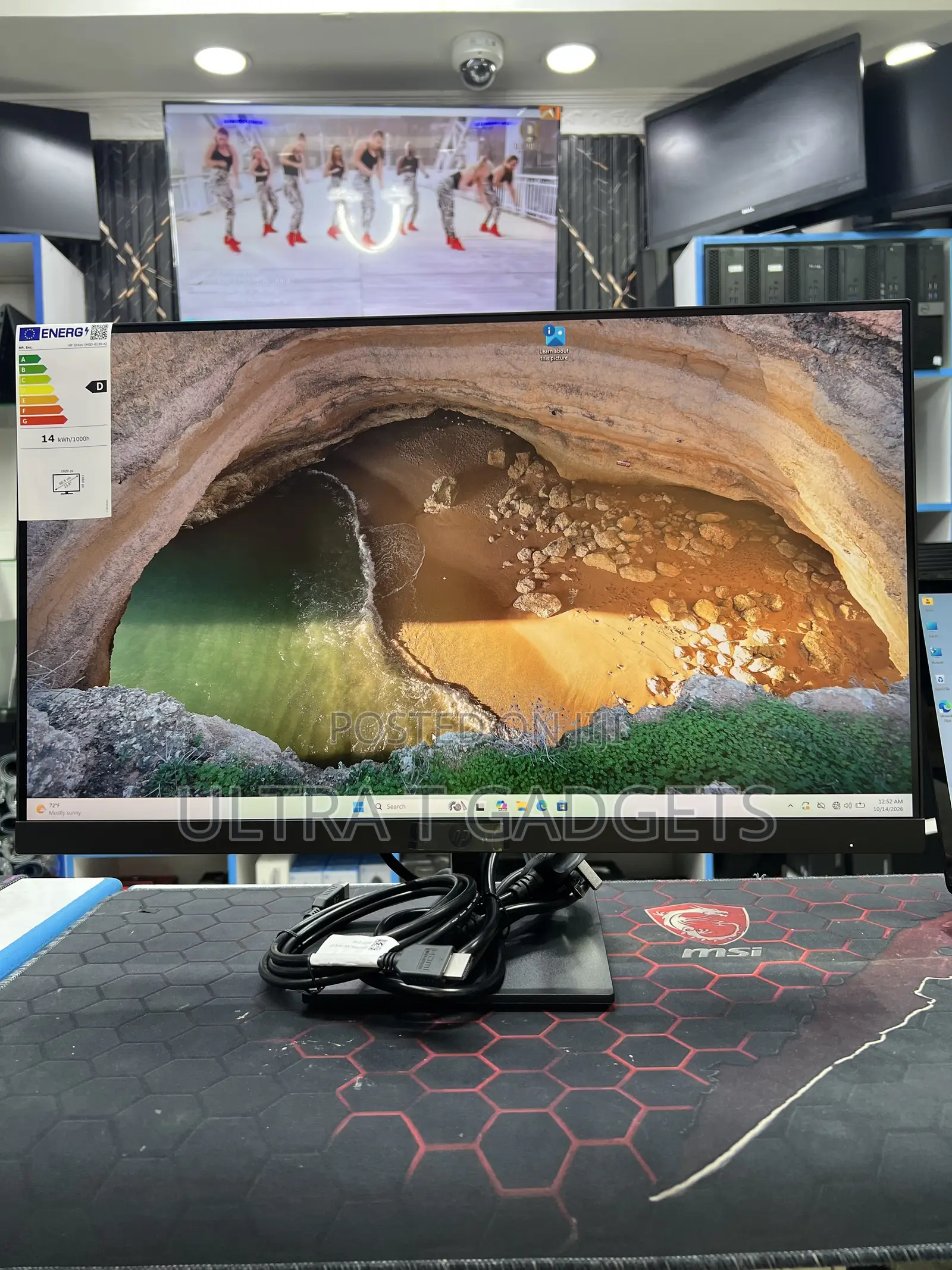 HP Series 3 Pro 324pv 23.8-Inch Full HD Monitor