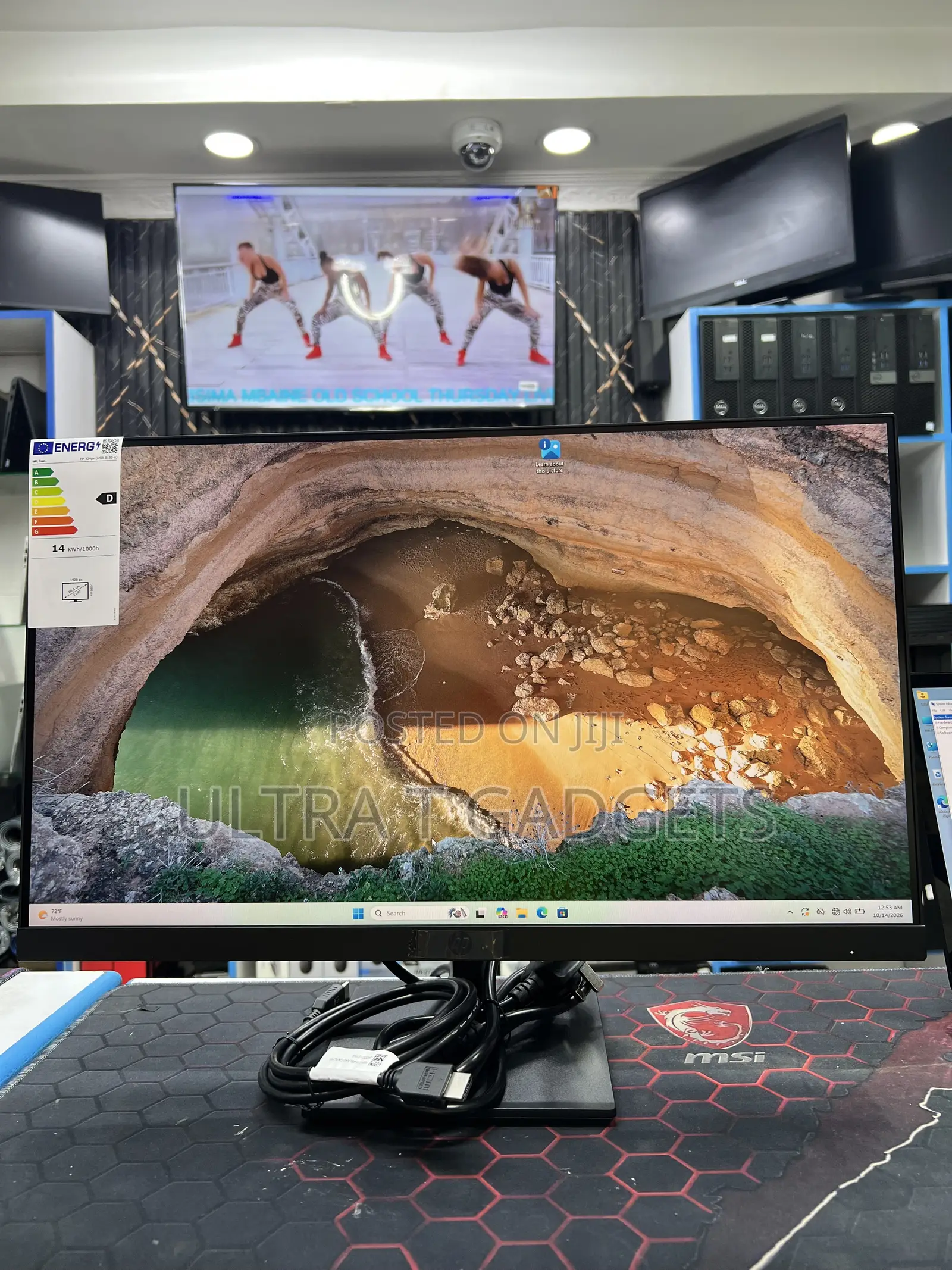 HP Series 3 Pro 324pv 23.8-Inch Full HD Monitor