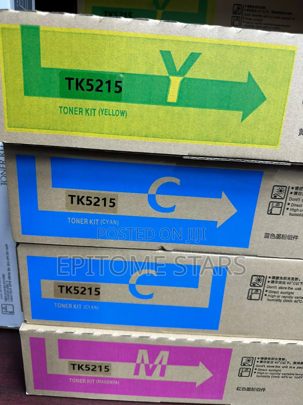Kyocera TK-5215 Sharp & Vibrant Colour Toner