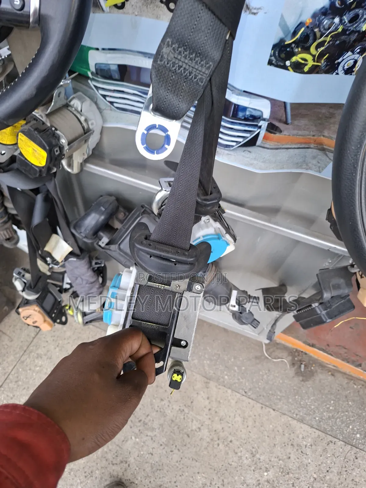 Toyota Prado J150 Safety Seat Belts
