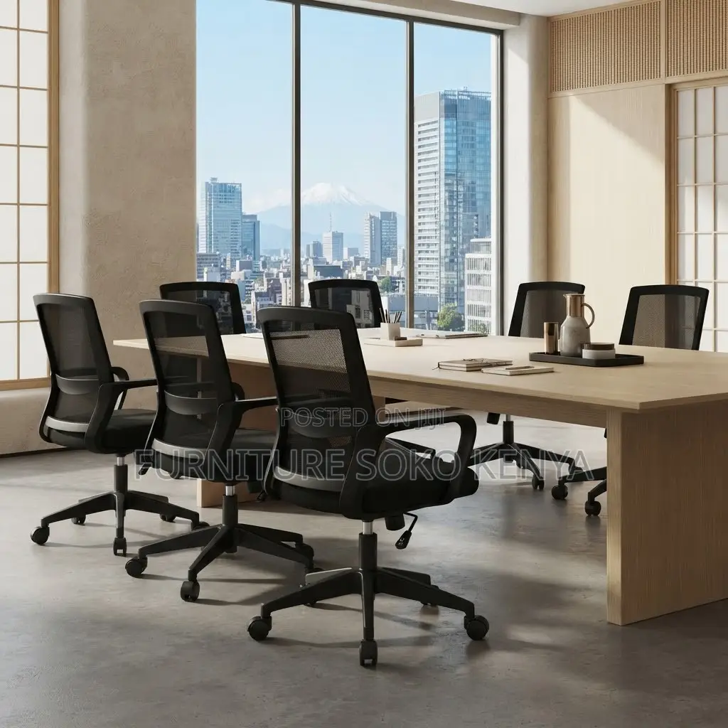 Office Chair: Modern Staff Room Captain Mesh Office Chair