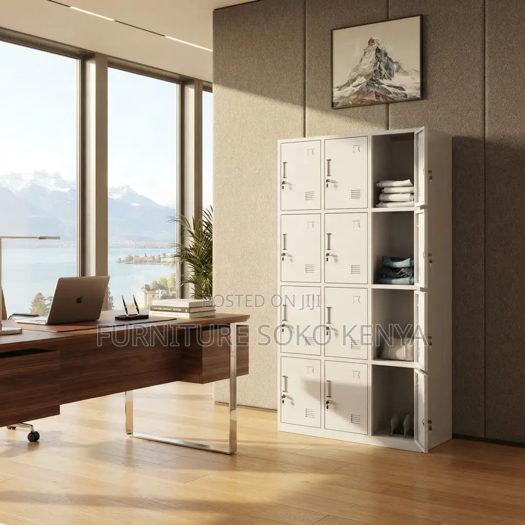 Office Cabinet; Heavy Duty Office Locker Storage Cabinet-12 Door
