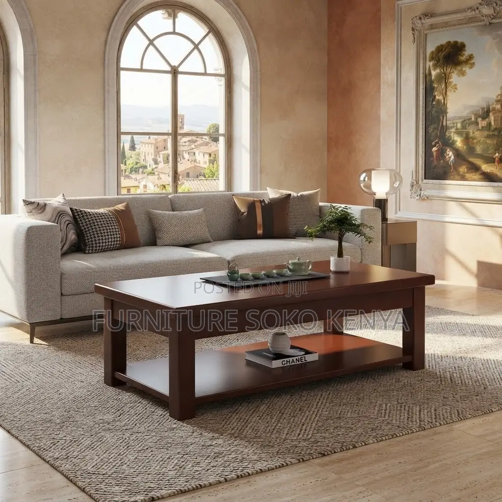 Coffee Table; Luxury Center Table for Modern Living Room Décor