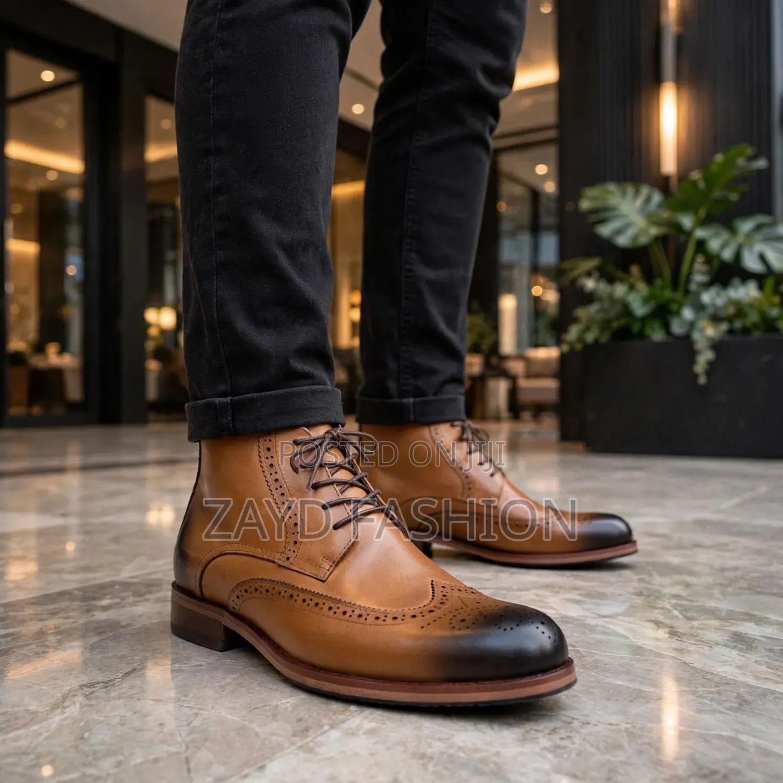 Clarks Tan Men Boots