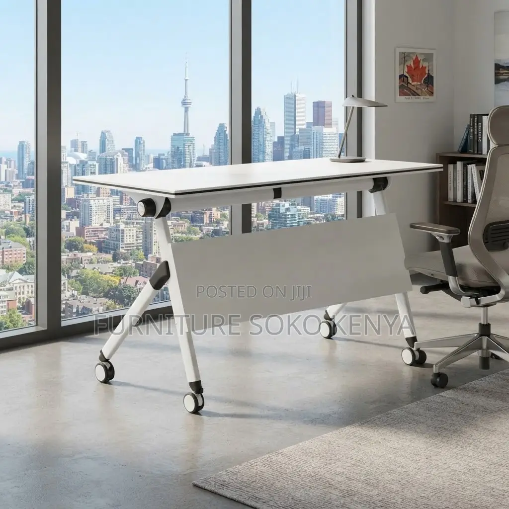 Office Tables; Training Tables| 120cm X 60cm Foldable Movable Desks