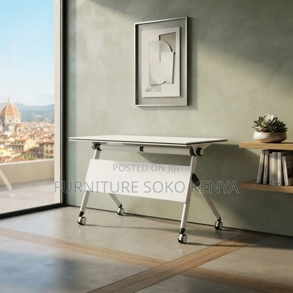 Office Tables; Training Tables| 120cm X 60cm Foldable Movable Desks