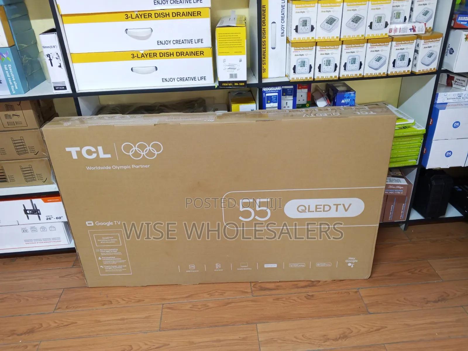 TCL 55t6d 55" Qled Smart TV 4k Uhd Google TV (2026)+1yr Wrty