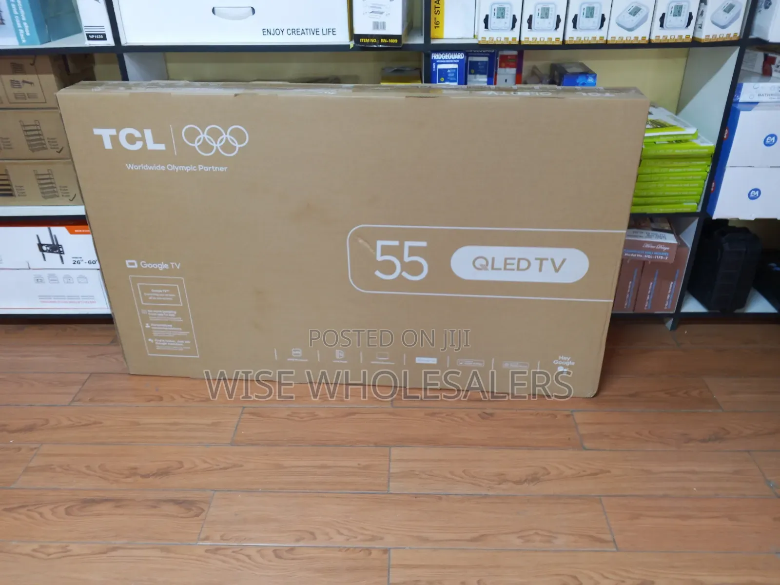 TCL 55t6d 55" Qled Smart TV 4k Uhd Google TV (2026)+1yr Wrty