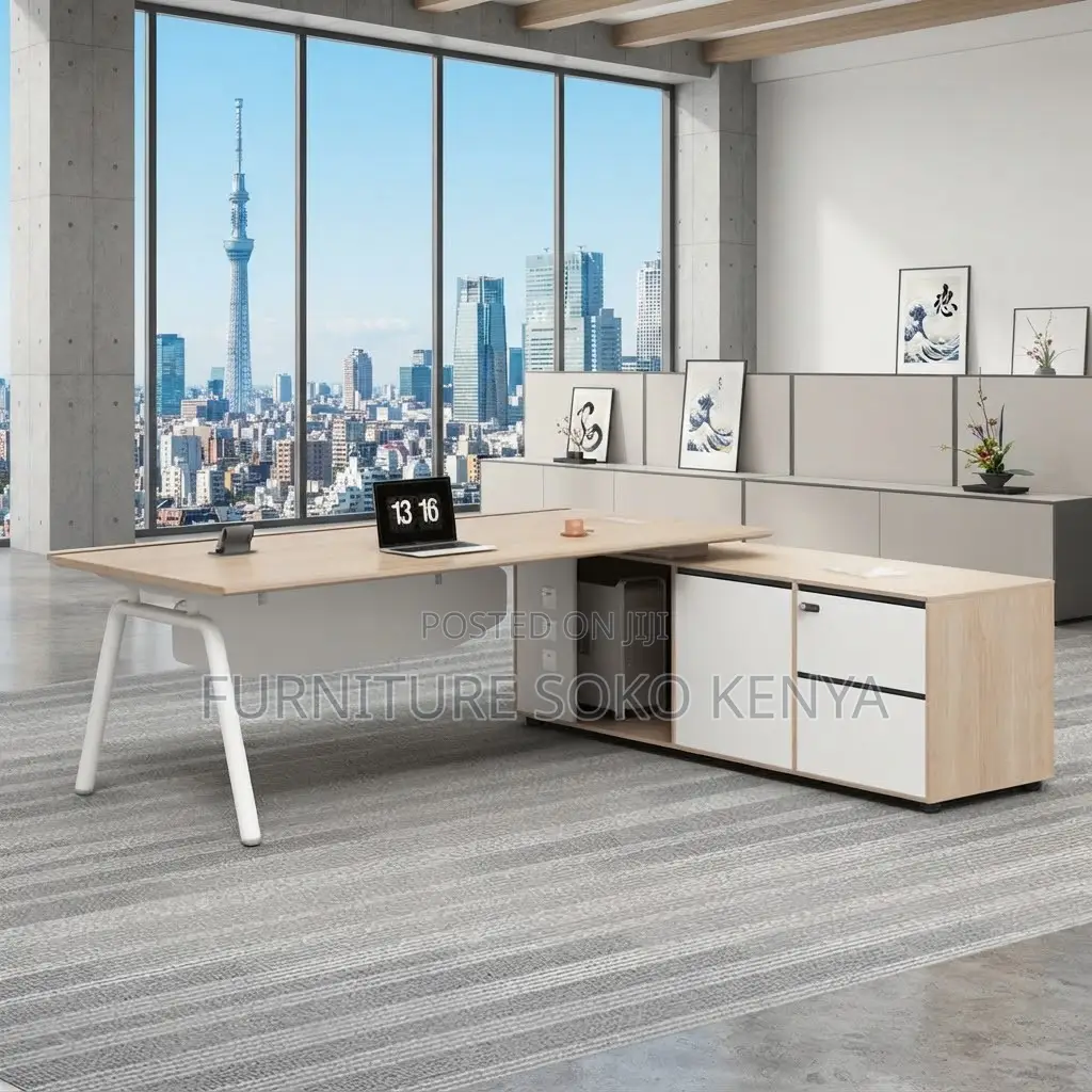 Office Desk; 1.6 Meters-- |Executive Design| Advanced Desk