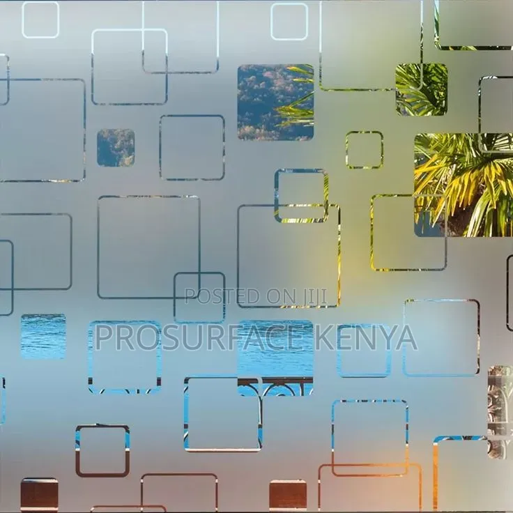 3D Decorative Film for Glass Partitions