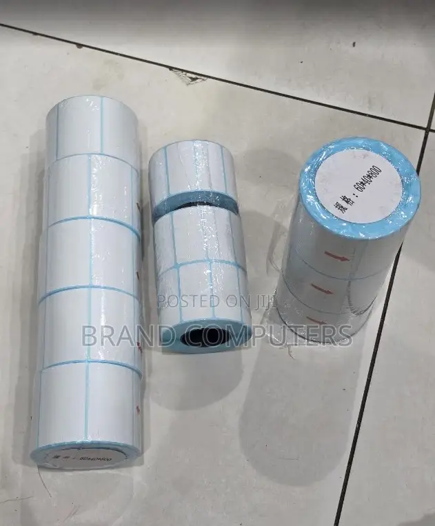 Barcode Label Sticker - 60mm X 40mm