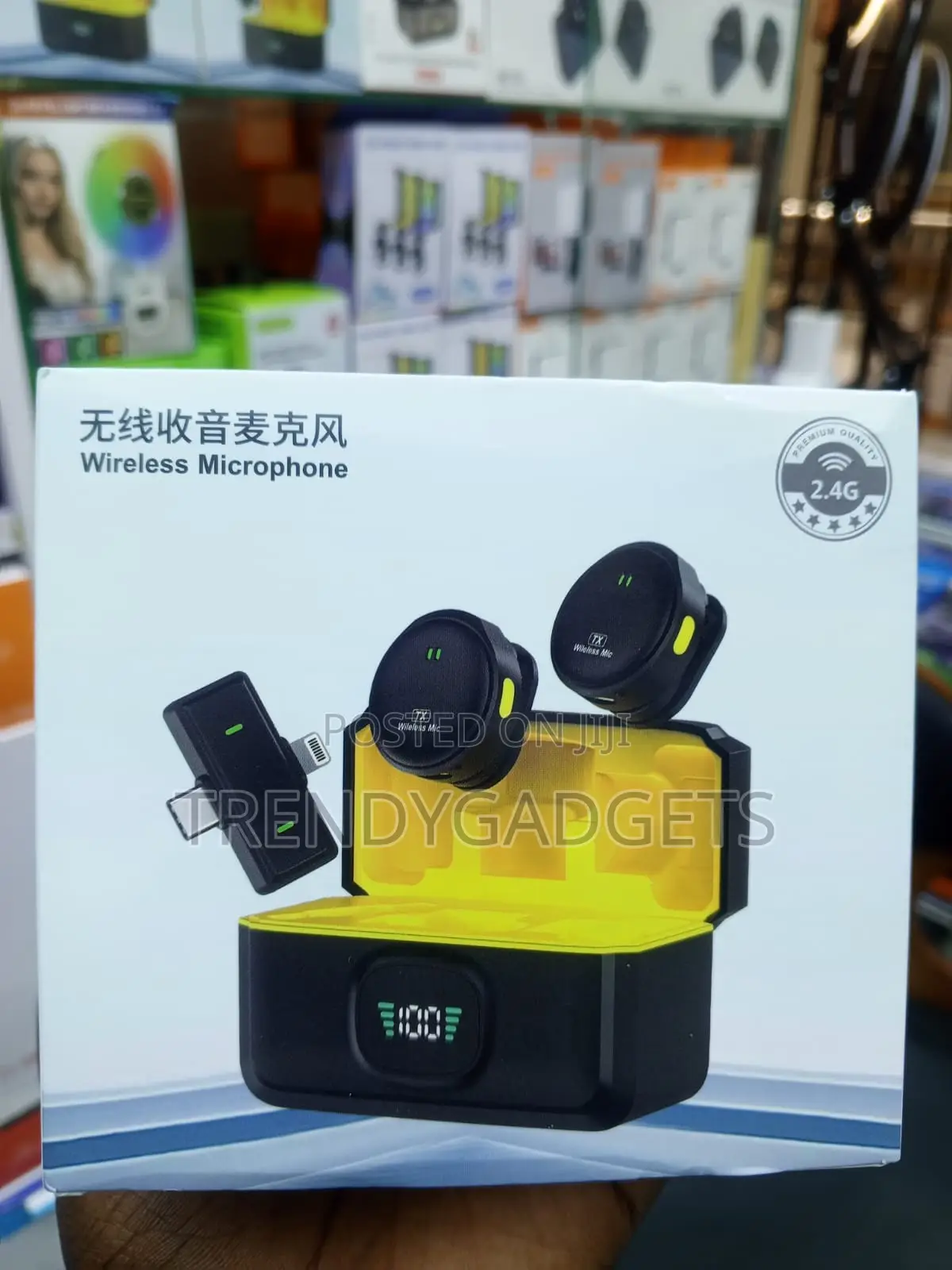 Q9 Wireless Video Recording Microphone With 50M Range