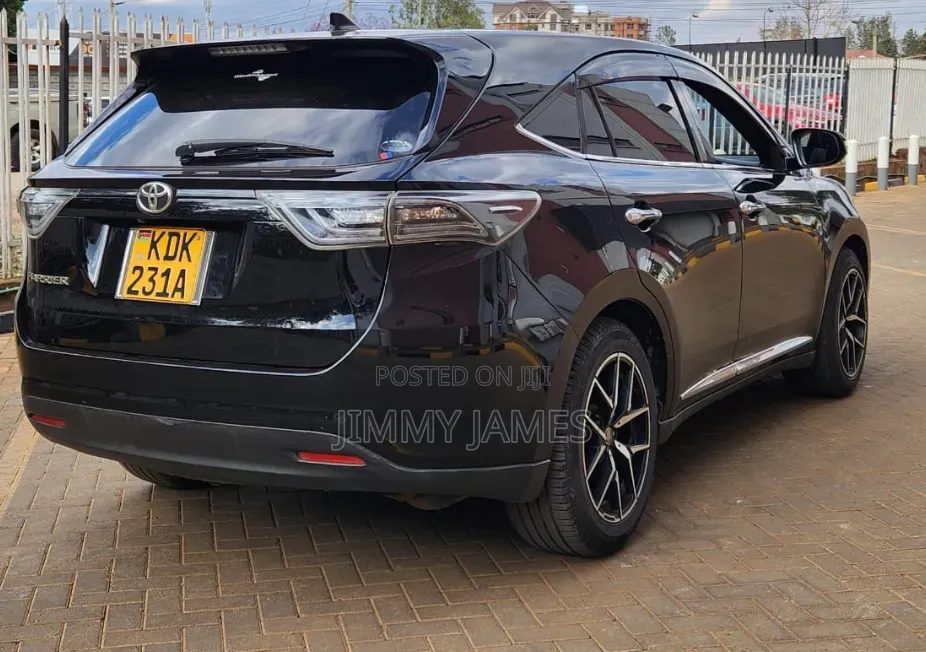 Toyota Harrier 2017 Black