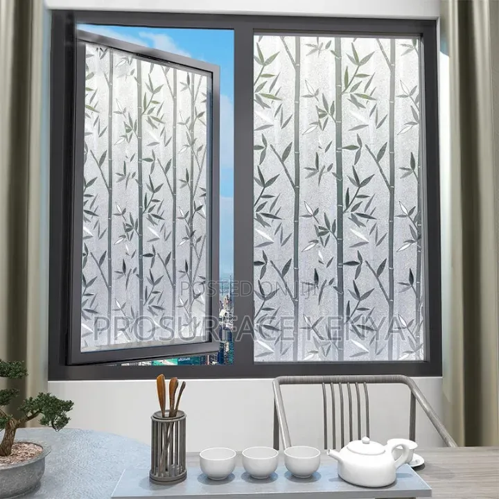 3D Decorative Film for Salon Glass Interiors