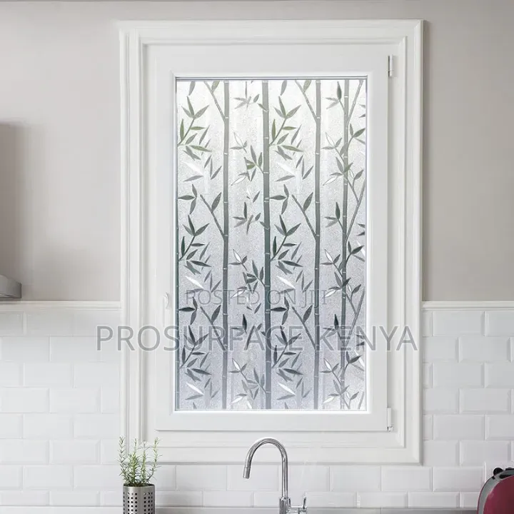 3D Decorative Film for Salon Glass Interiors