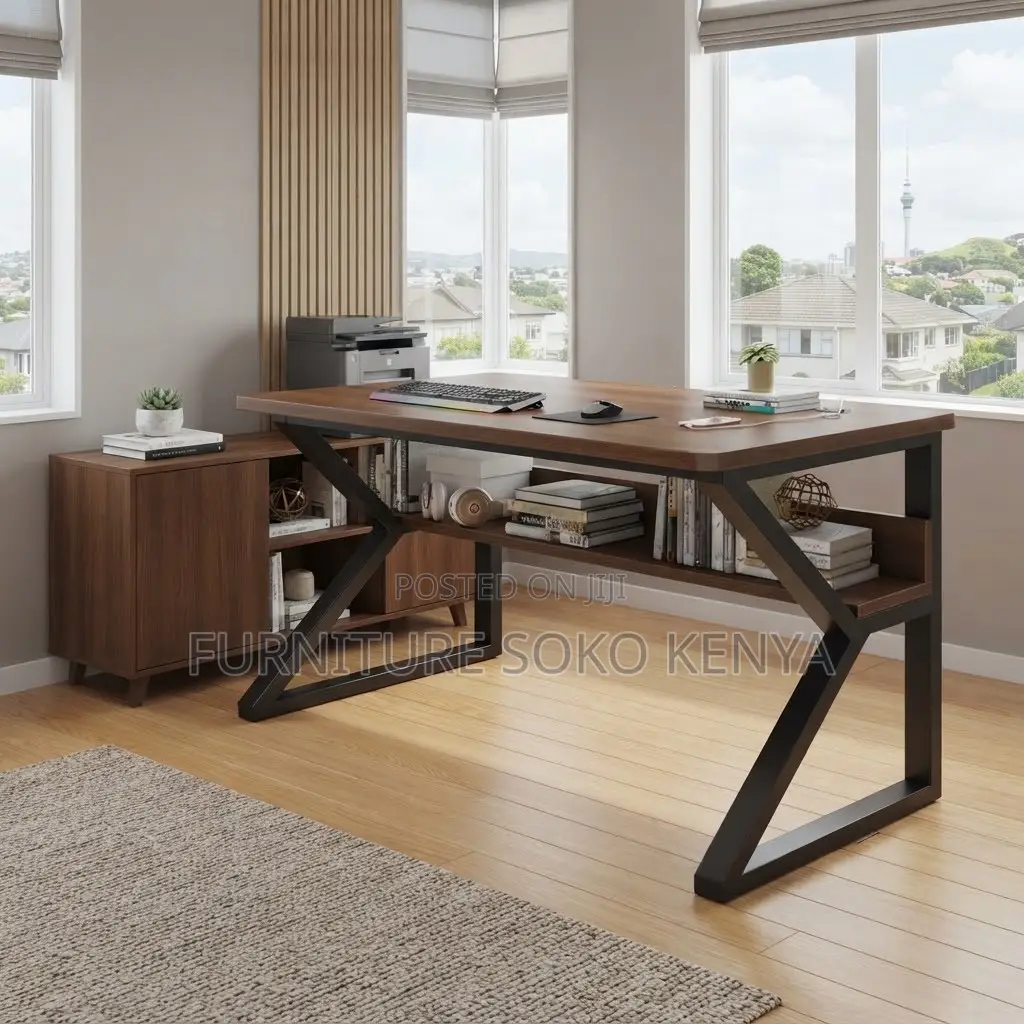 Office Desk : Modern Generic Computer Desk |Ergonomic Style|