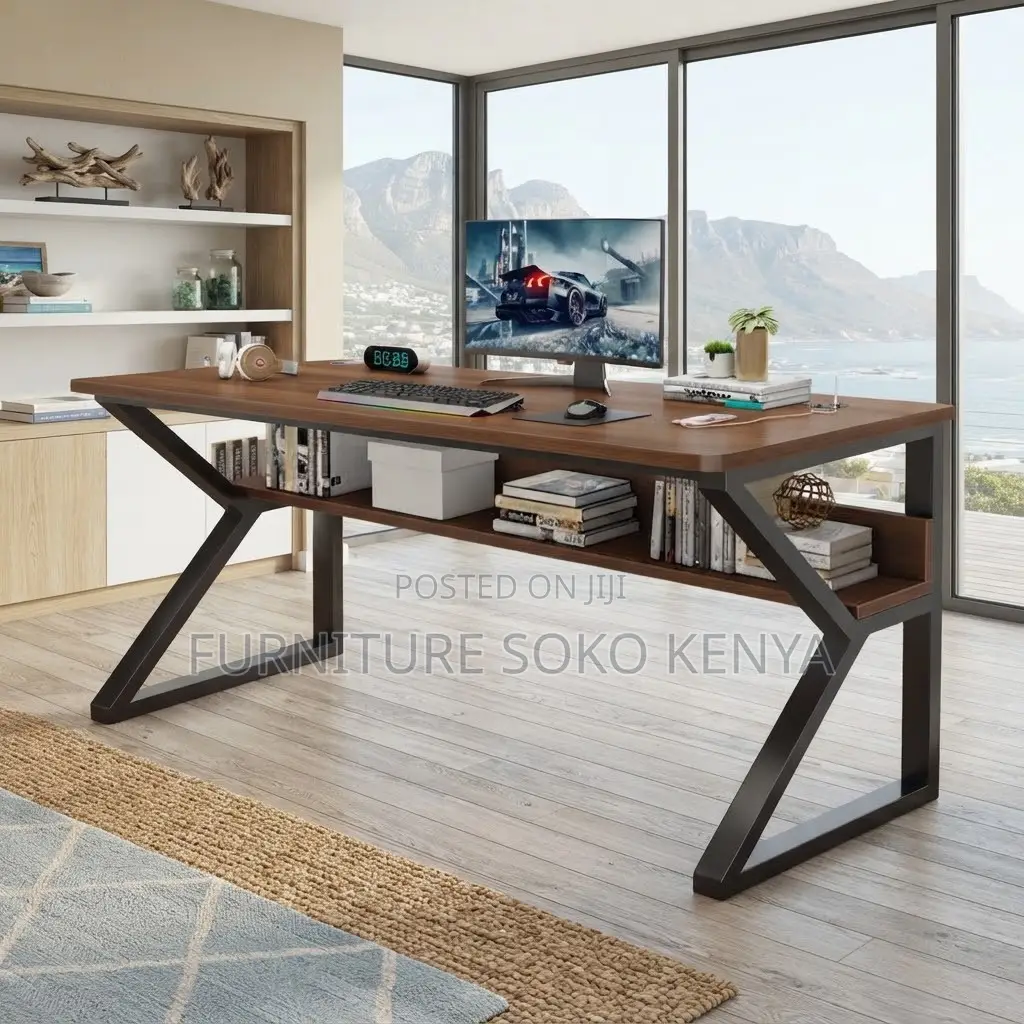 Office Desk : Modern Generic Computer Desk |Ergonomic Style|