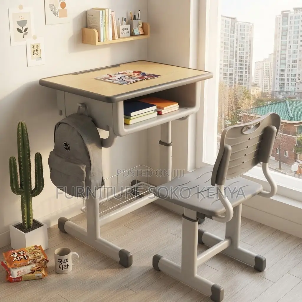 Home Desk School Kids Study