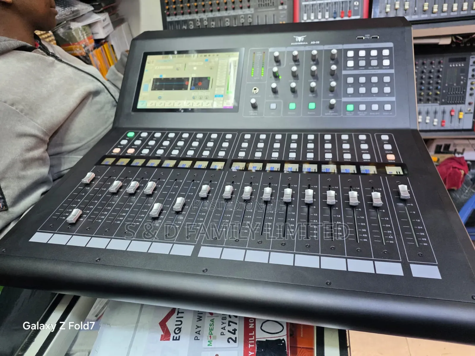 Audiobull AD-32 Digital Mixer 32 Channels