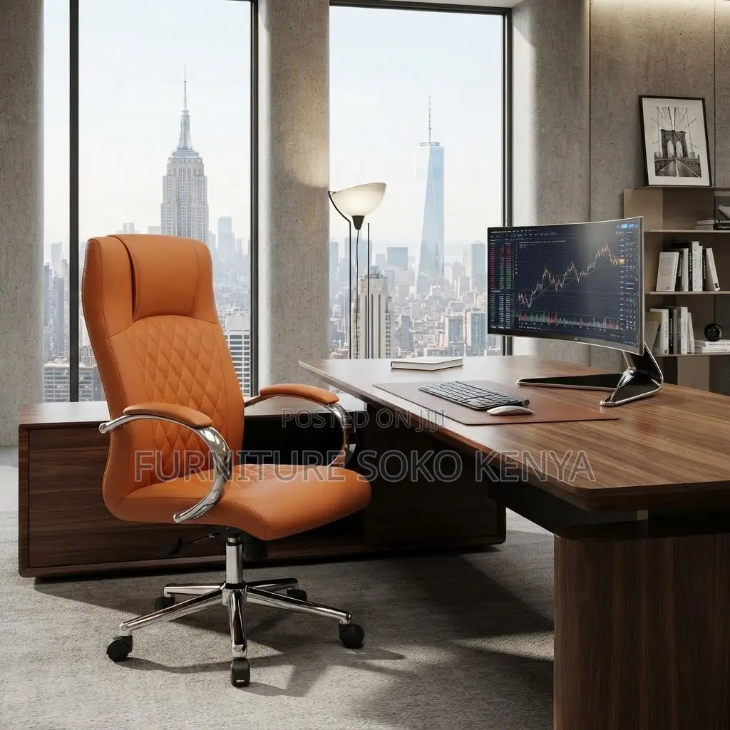 Office Chairs; Managers Brown | Reclining Seats |