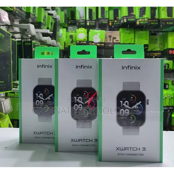 Infinix XWatch 3 Plus XW3P Smart Watch 2.13 Inch AMOLED Display IP68