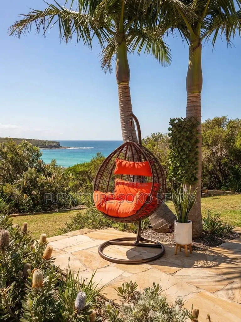 Hammock Swing: Hanging Nest Chair With Galvanized Iron Stand