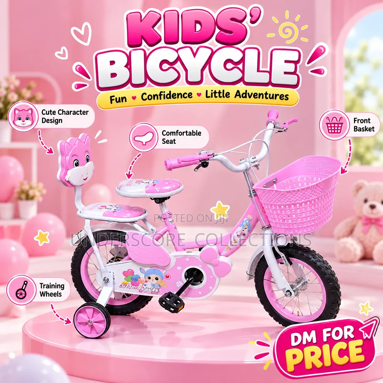 *Rb24902 Shengdi Bicycle - Size 12* - Assembled -