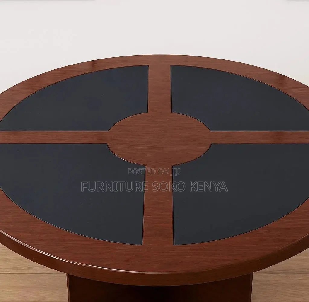 Office Table : Executive Office Round Conference Table