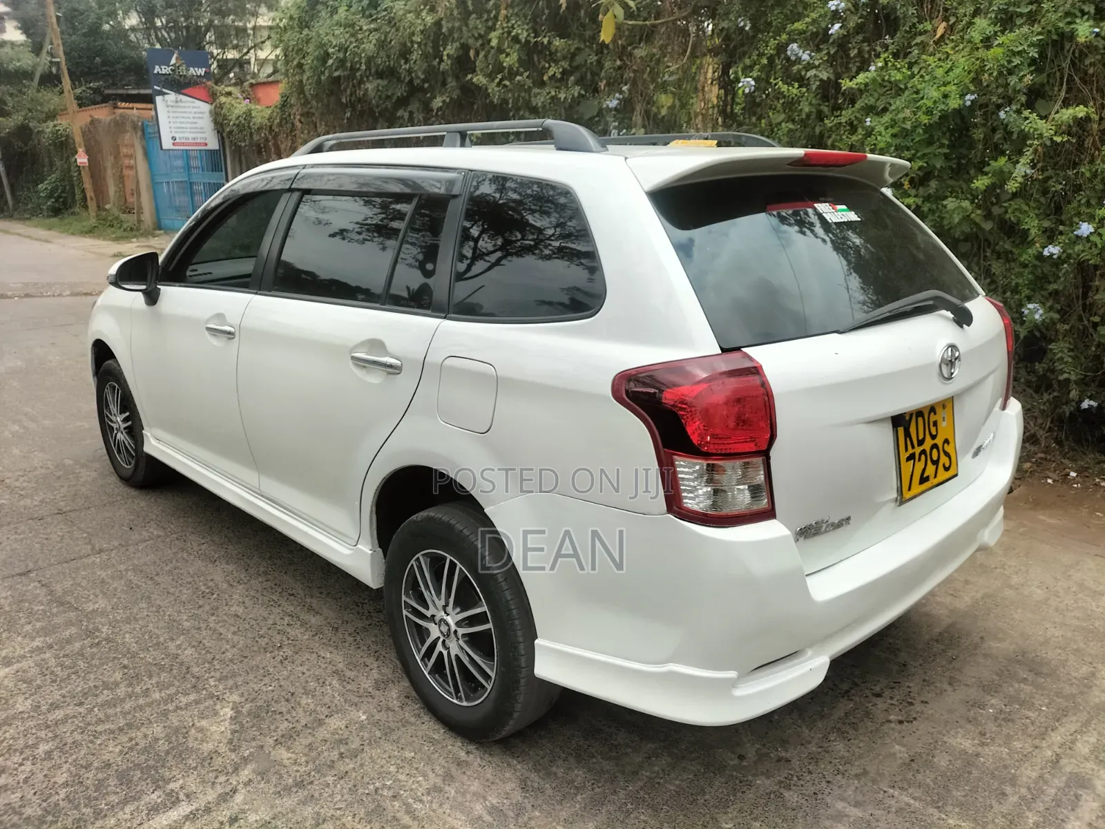 Toyota Corolla Fielder 2014 White