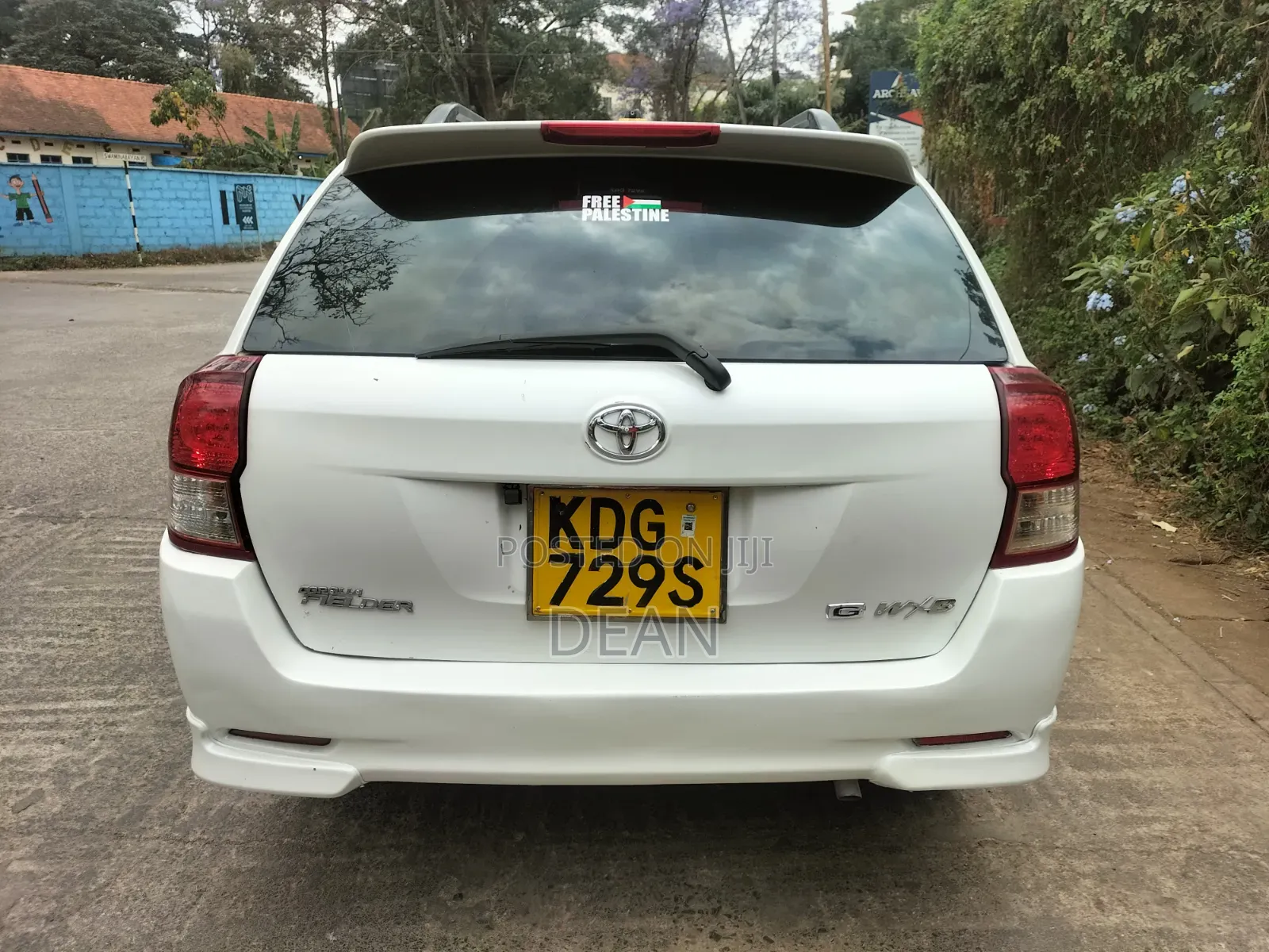 Toyota Corolla Fielder 2014 White