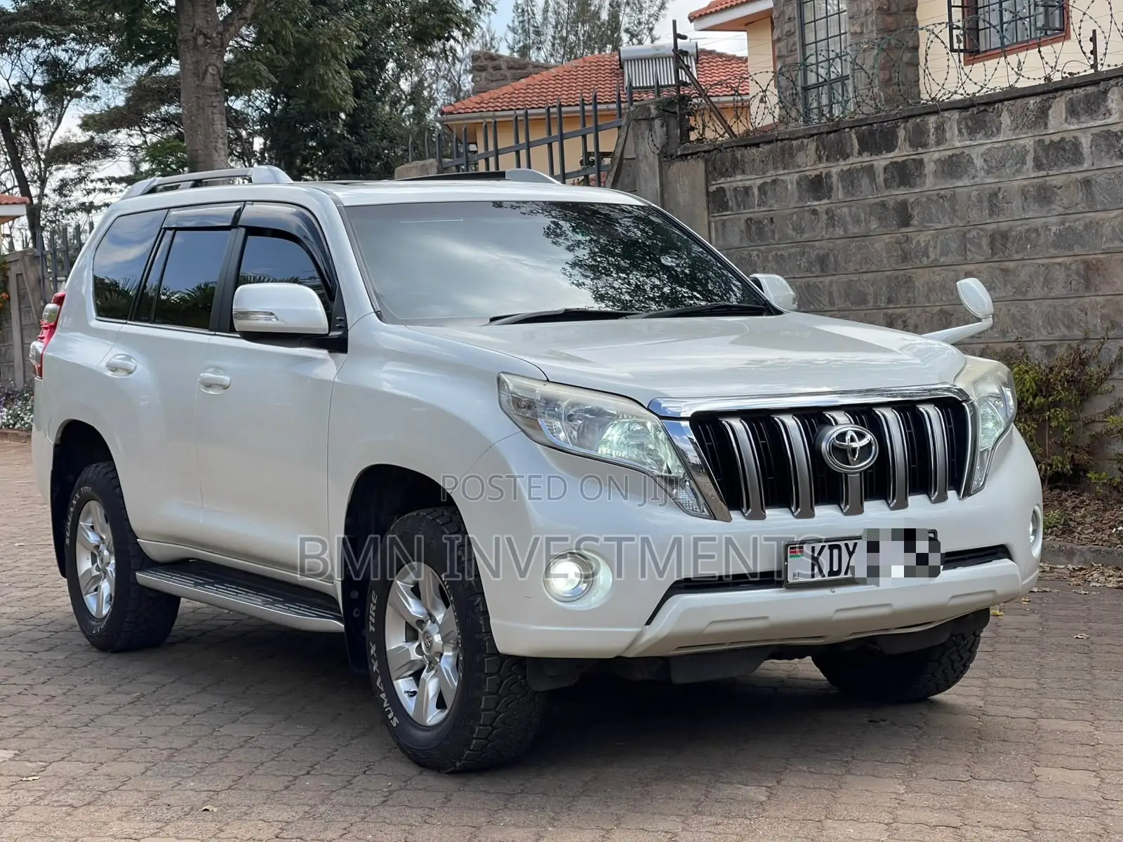 Toyota Land Cruiser Prado 2015 White