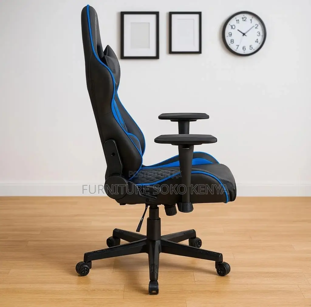 Gaming Chair : Modern Recliner PU Leather Gaming Chair