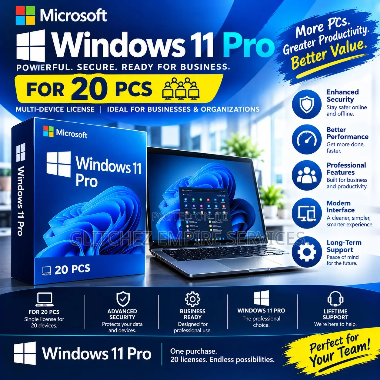 Microsoft Windows 11 Pro (20pcs)