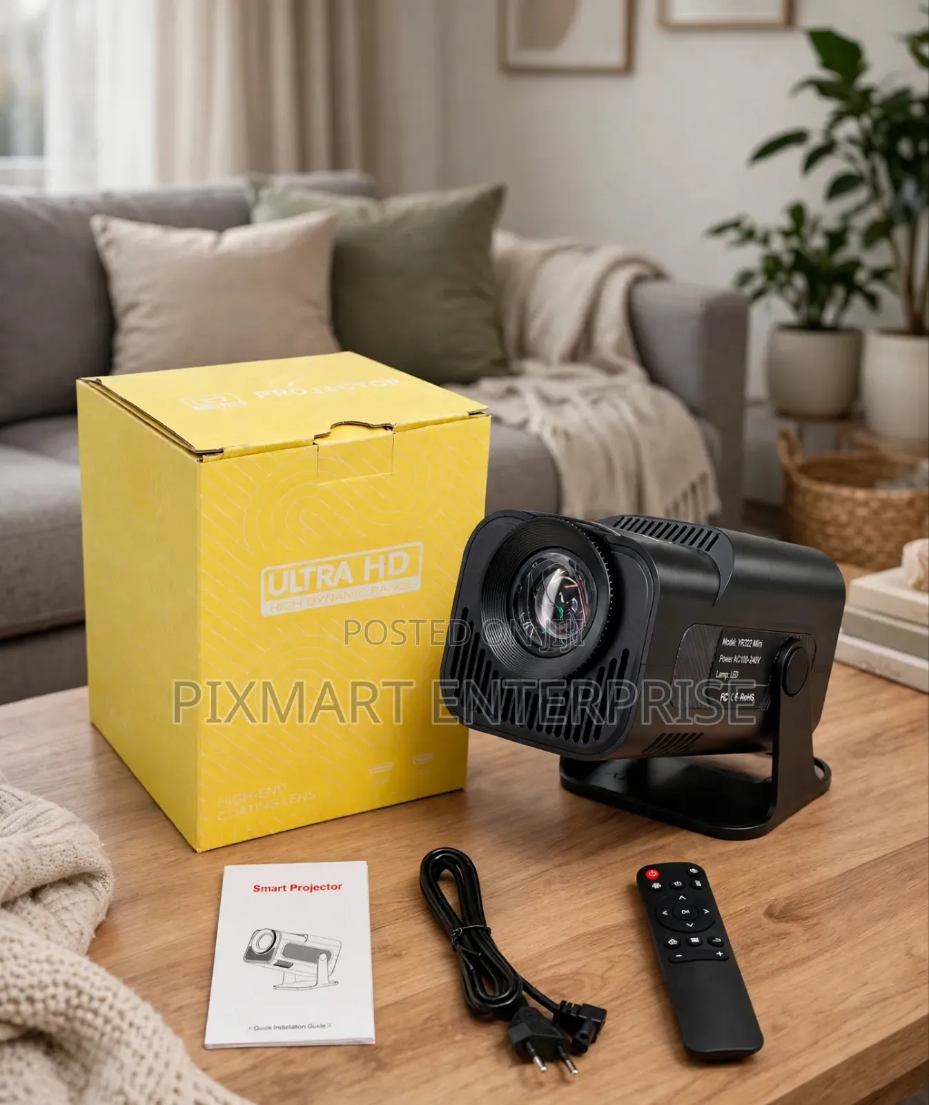 HY320 Mini LED Projector for Indoor and Outdoor Movies