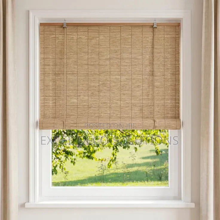 Bamboo Blinds for Natural Window Decoration