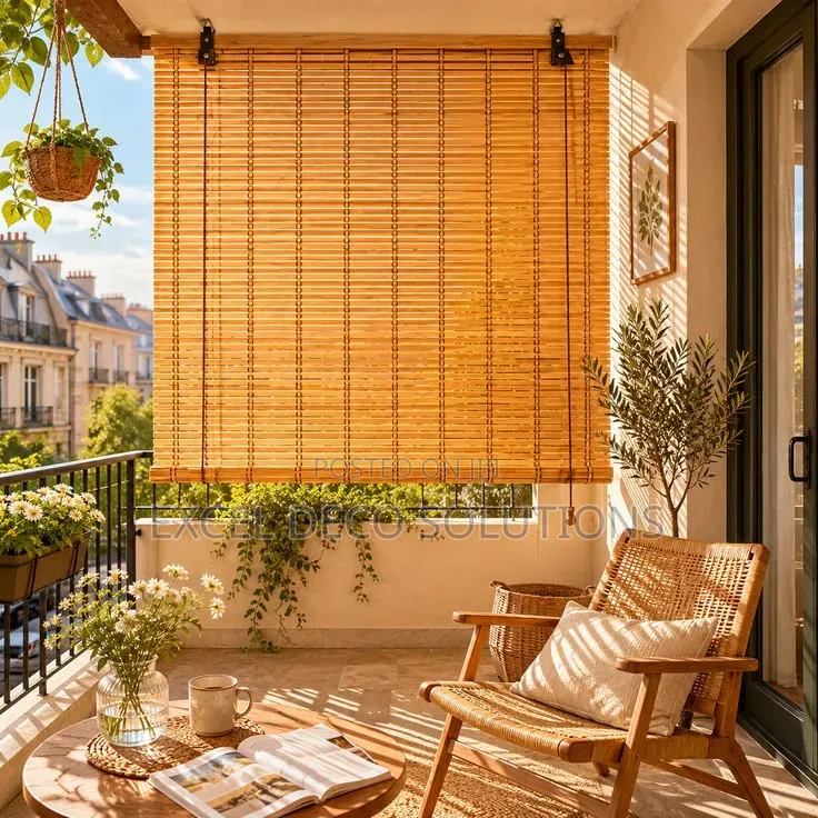 Bamboo Blinds for Natural Window Decoration