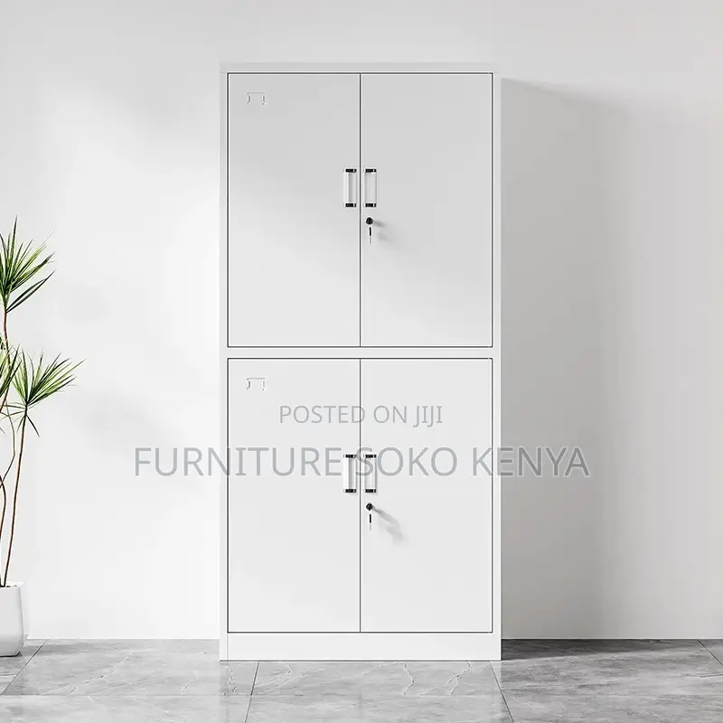 Filing Cabinet | Four-Door Lockable Steel Storage Cabinets
