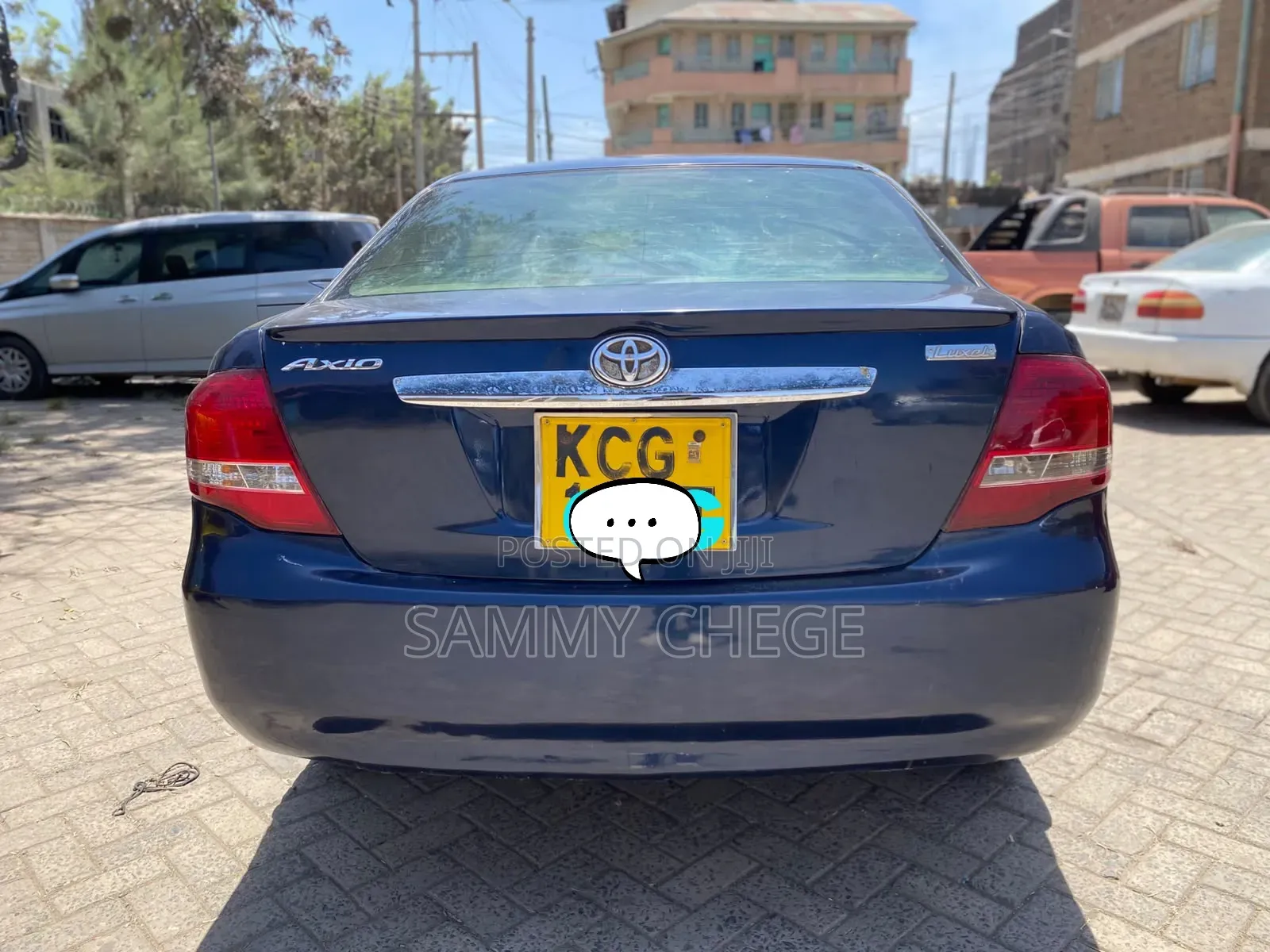 Toyota Axio 2009 Blue