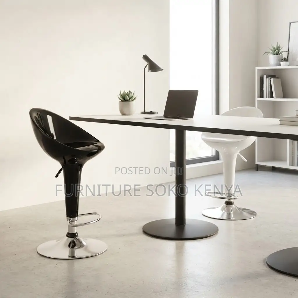 Barstool : Bar Stool With Swivel QWB02 – Black