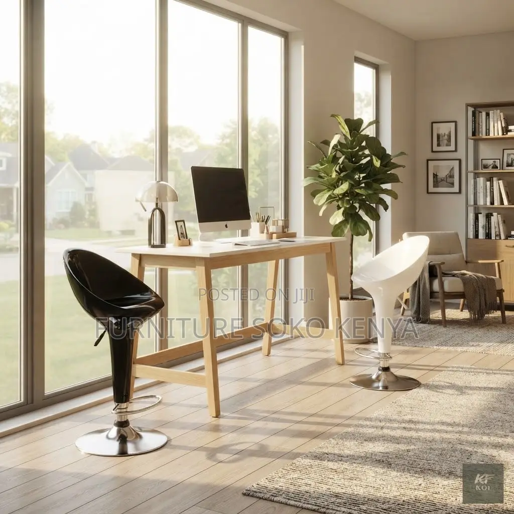 Barstool : Bar Stool With Swivel QWB02 – Black
