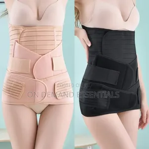 3-in-1 Postpartum Support Belt – Black